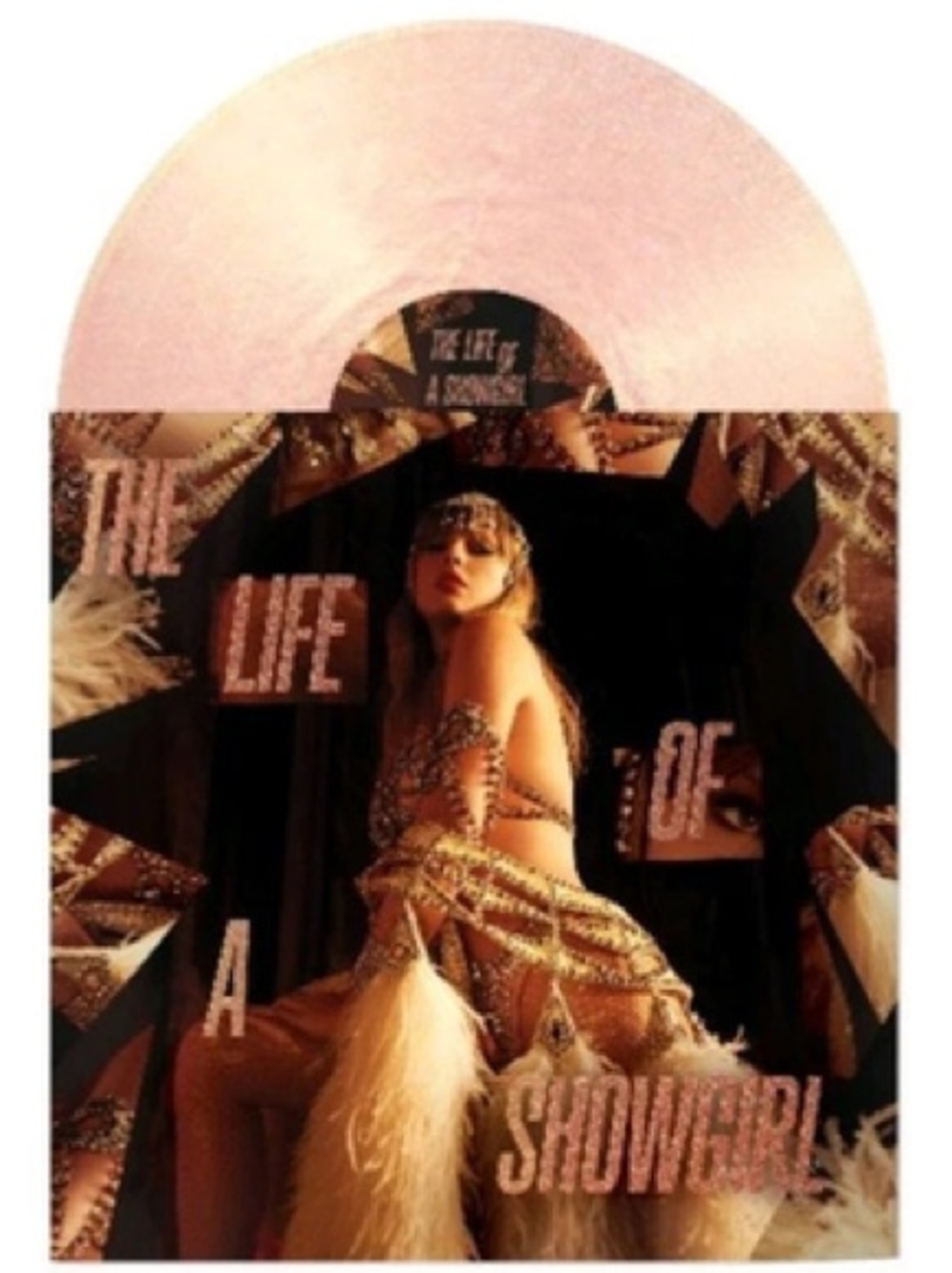 Taylor Swift Target Exclusive TLOAS The Crowd is Your King Pink Shimmer Vinyl